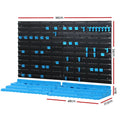 Giantz 54 Storage Bin Rack Wall Mounted Tools - SuperSaverAU - view 2