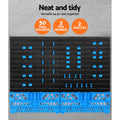 Giantz 54 Storage Bin Rack Wall Mounted Tools - SuperSaverAU - view 3