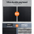 Giantz 54 Storage Bin Rack Wall Mounted Tools - SuperSaverAU - view 4