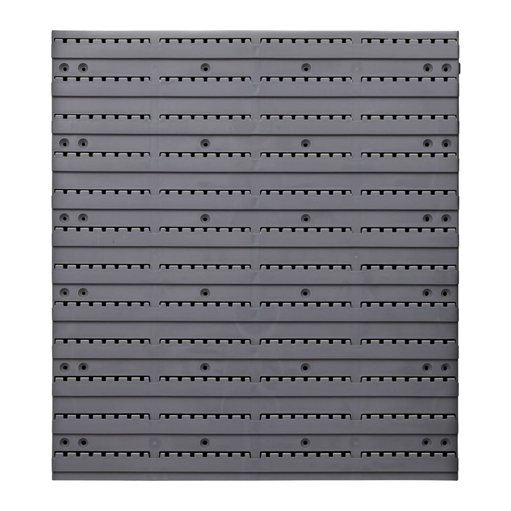 Giantz 48 Storage Bin Rack Wall Mounted Steel Board - SuperSaverAU - view 3