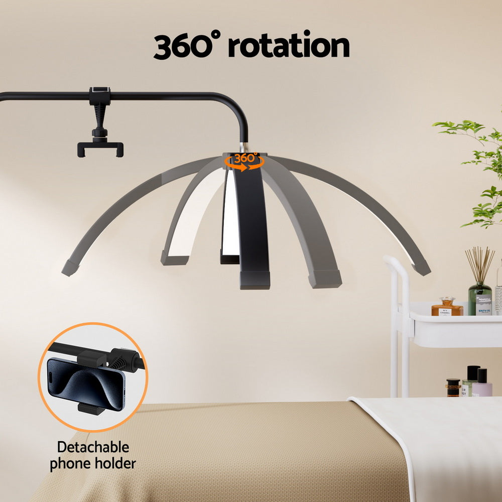 Embellir LED Beauty Light Half Moon Lamp - Adjustable & Remote Control