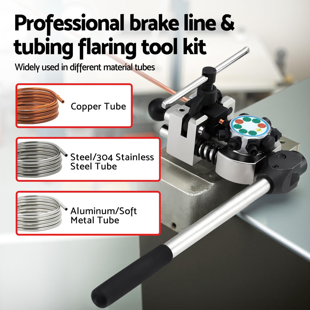 Giantz 45° Brake Line Flaring Tool Kit with Cutter - SuperSaverAU - view 4