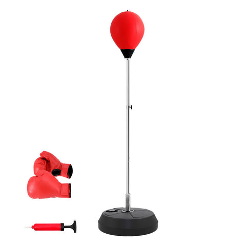 Everfit 150cm Adjustable Freestanding Punching Bag Stand with Gloves & Pump - SuperSaverAU - view 1