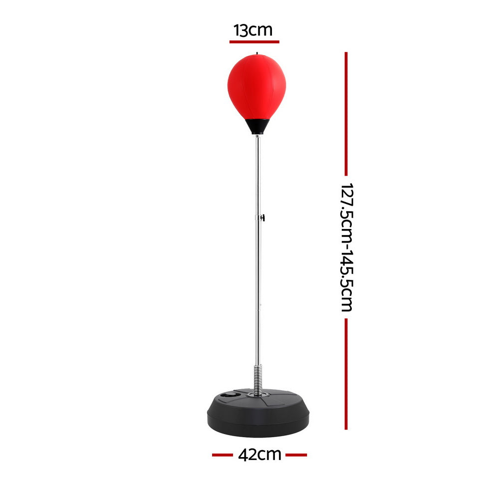 Everfit 150cm Adjustable Freestanding Punching Bag Stand with Gloves & Pump - SuperSaverAU - view 2