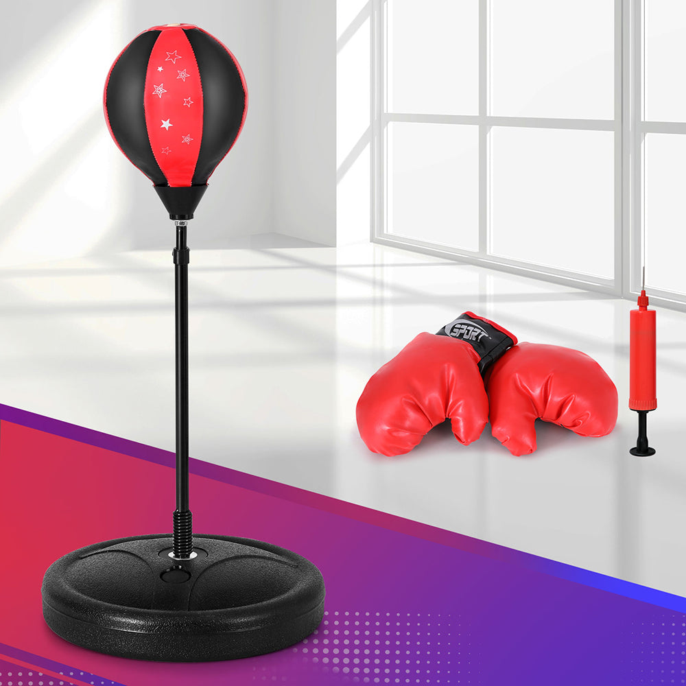 Everfit Punching Boxing Bag Stand Set Gloves with Pump Height Adjustable - SuperSaverAU - view 5