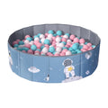 Keezi Kids Ball Pool Pit Toddler Play Foldable Child Playhouse Storage Bag Blue - SuperSaverAU - view 1
