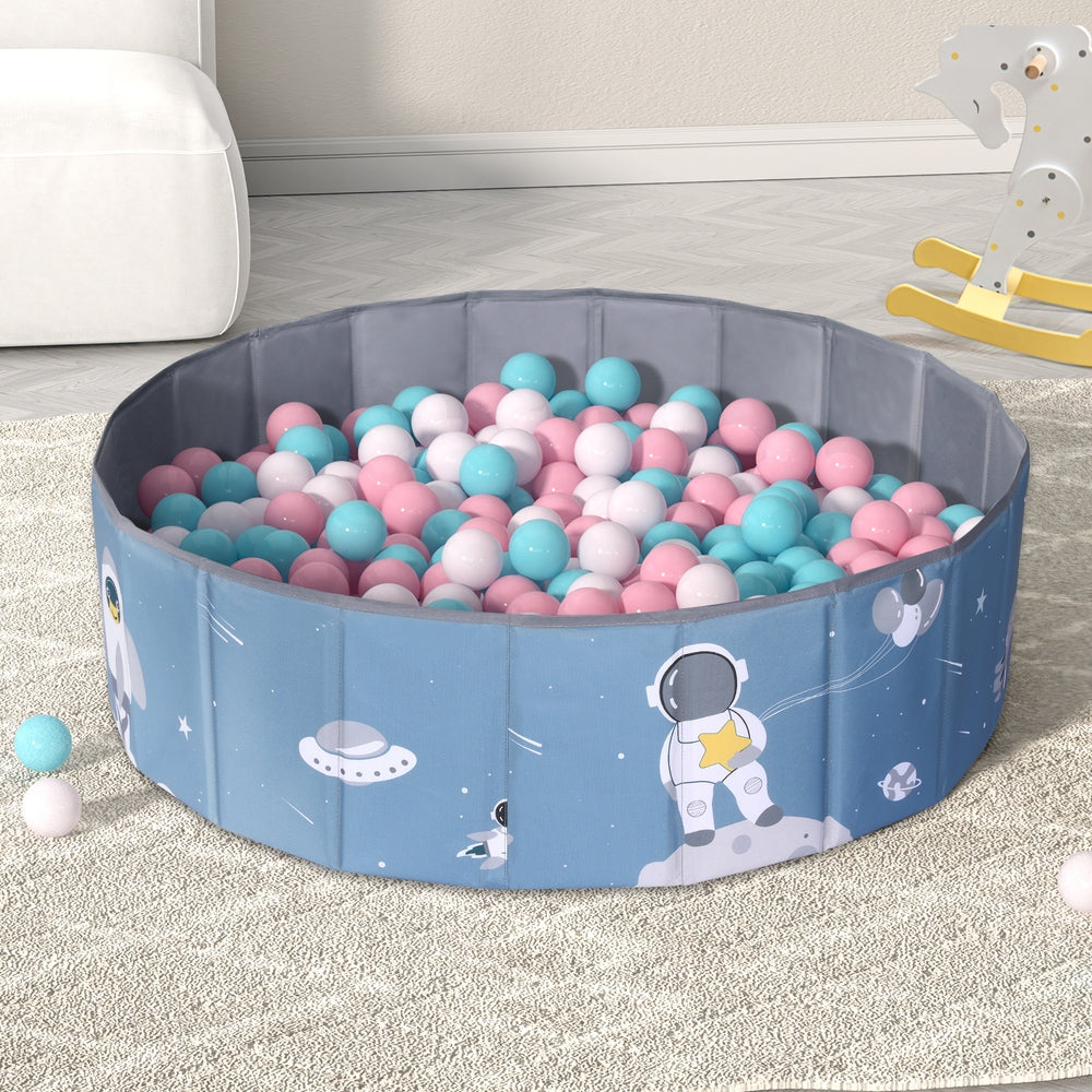 Keezi Kids Ball Pool Pit Toddler Play Foldable Child Playhouse Storage Bag Blue - SuperSaverAU - view 7