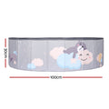Keezi Kids Ball Pool Pit Toddler Ocean Play Foldable Child Playhouse Storage Bag - SuperSaverAU - view 2