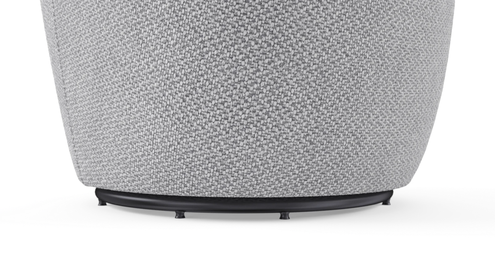 Brosa Ada Swivel Accent Chair (Gainsboro Grey)