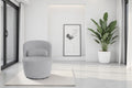 Brosa Ada Swivel Accent Chair (Gainsboro Grey)