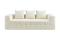 Brosa Cloud 3 Seater Compressed Sofa (Beige)