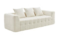 Brosa Cloud 3 Seater Compressed Sofa (Beige)
