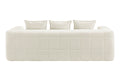 Brosa Cloud 3 Seater Compressed Sofa (Beige)