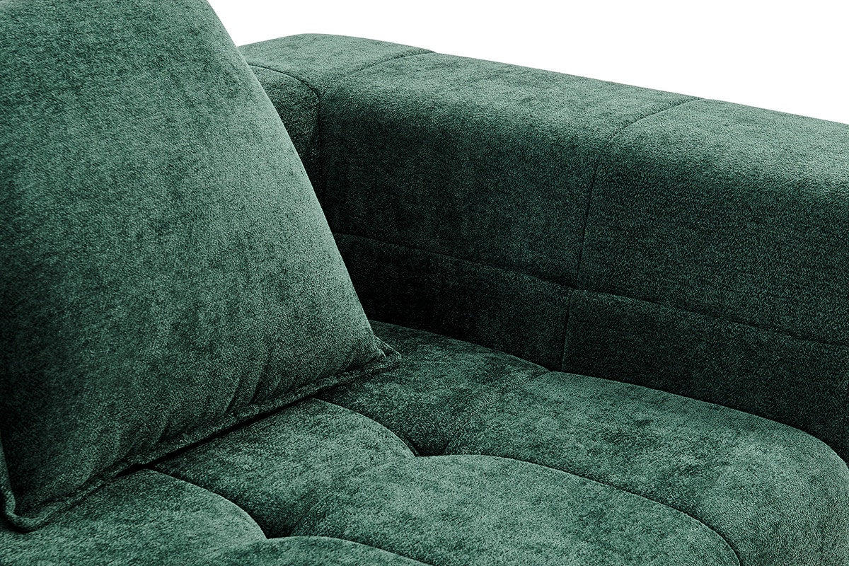 Brosa Cloud 3 Seater Compressed Sofa (Green)