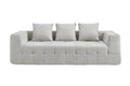 Brosa Cloud 3 Seater Compressed Sofa (Grey)