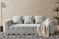 Brosa Cloud 3 Seater Compressed Sofa (Grey)