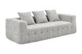 Brosa Cloud 3 Seater Compressed Sofa (Grey)