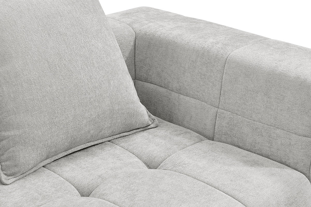 Brosa Cloud 3 Seater Compressed Sofa (Grey)