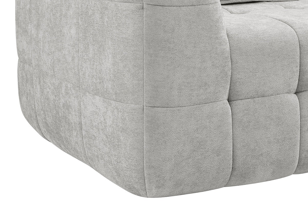 Brosa Cloud 3 Seater Compressed Sofa (Grey)