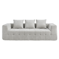 Brosa Cloud 3 Seater Compressed Sofa (Grey)