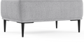 Brosa Como Ottoman (Gainsboro Grey)