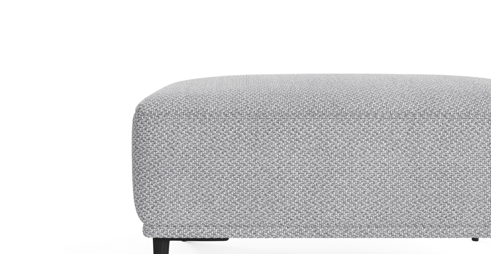 Brosa Como Ottoman (Gainsboro Grey)
