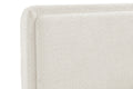 Brosa Havenne Boucle Bed Frame (Cream, King)