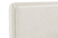Brosa Havenne Boucle Bed Frame (Cream, Queen)