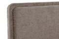 Brosa Havenne Boucle Bed Frame (Grey, Double)