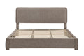 Brosa Havenne Boucle Bed Frame (Grey, King)