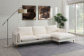 Brosa Jerry 3 Seater Sofa with Chaise (Cream, Right Chaise)