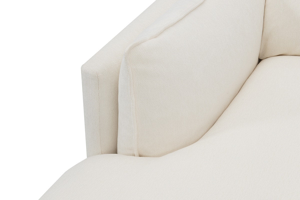 Brosa Jerry 3 Seater Sofa with Chaise (Cream, Left Chaise)