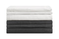 Brosa Washed Linen Cotton Quilt Cover Set (White, King)