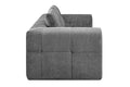 Brosa Luna 3 Seater Compressed Sofa (Charcoal)