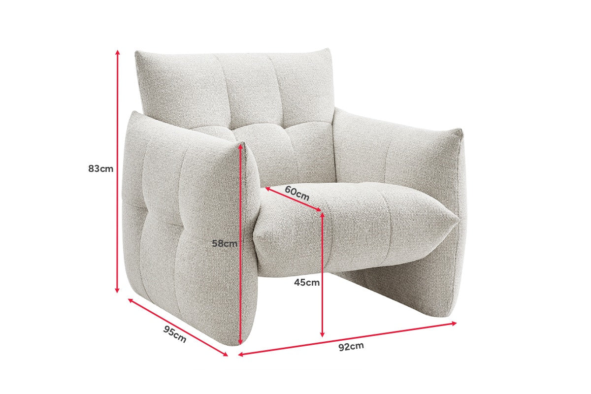 Brosa Liora Armchair (Beige)