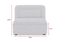 Brosa Memphis Modular Sofa (Grey)