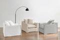 Brosa Palermo Armchair - Cloud Grey - SuperSaverAU - view 3