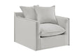 Brosa Palermo Armchair - Cloud Grey - SuperSaverAU - view 4