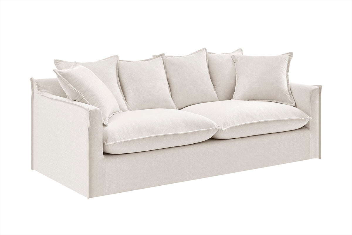 Brosa Palermo 3 Seater Sofa Bed (Classic Cream)
