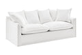 Brosa Palermo 3 Seater Sofa Bed (White)