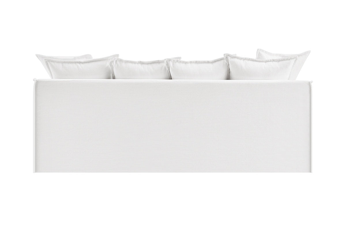 Brosa Palermo 3 Seater Sofa Bed (White)