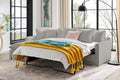 Brosa Palermo 3 Seater Modular Sofabed with Left Chaise (Grey)