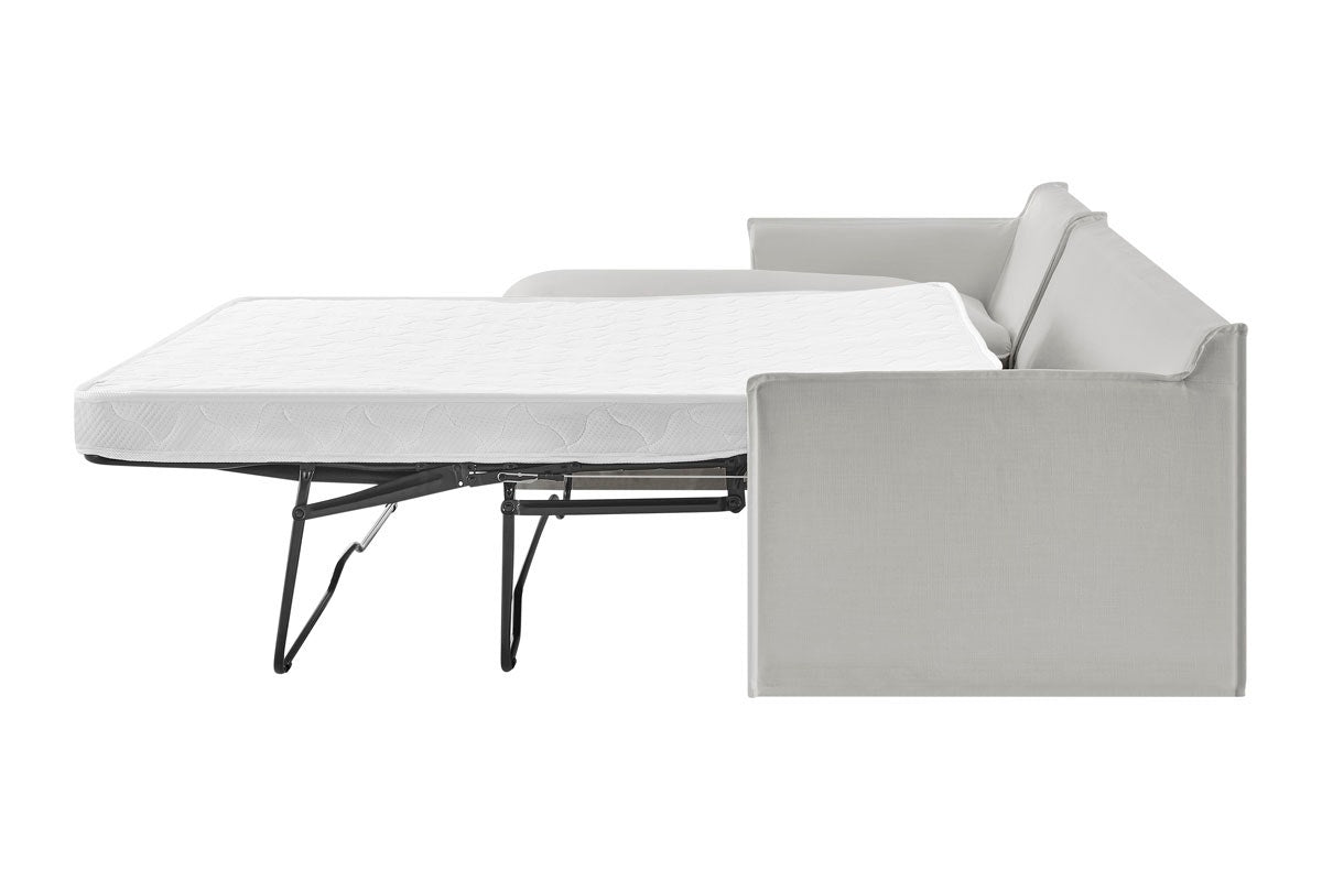 Brosa Palermo 3 Seater Modular Sofabed with Left Chaise (Grey)