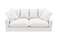 Brosa Palermo 3 Seater Sofa (White)