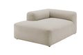 Brosa Paradiso Relax Modular Sofa Chaise Left (Linen Sand)
