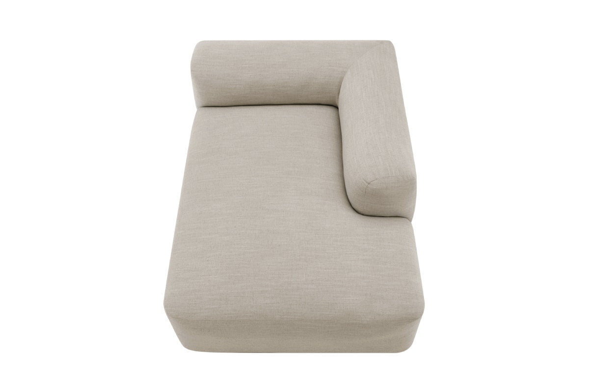 Brosa Paradiso Relax Modular Sofa Chaise Right (Linen Sand)