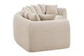 Brosa Regalia 5 Seater Compressed Sofa (Beige)