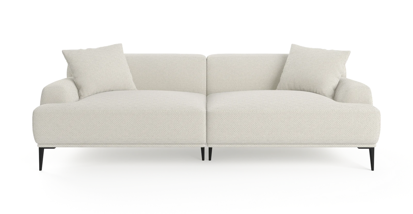 Brosa Seta 4 Seater Sofa (Seashell White)
