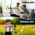 Keezi Kids Bow and Arrow Set Outdoor Sport Game Archery Toys 6 Arrows Children Gifts - SuperSaverAU - view 6