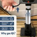 Seamanship Boat Seat Pedestal 34-46cm Adjustable Gas Lift 360 Degrees Swivel - SuperSaverAU - view 4